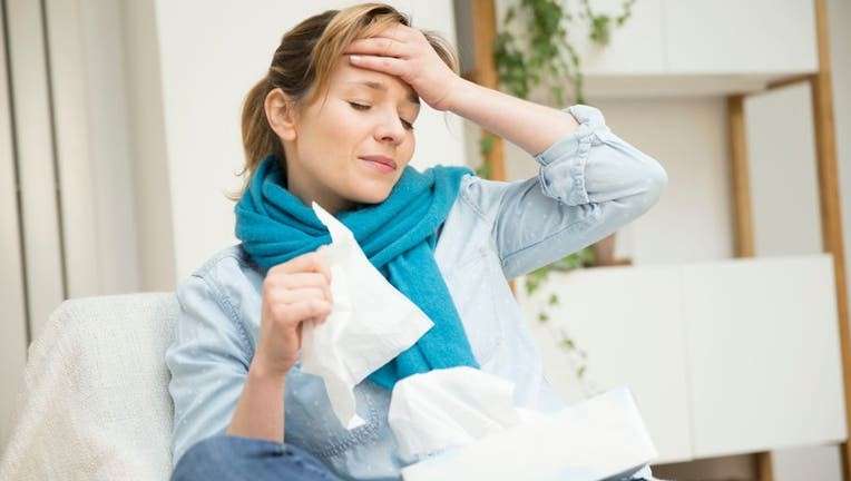 Allergy suffering in the home